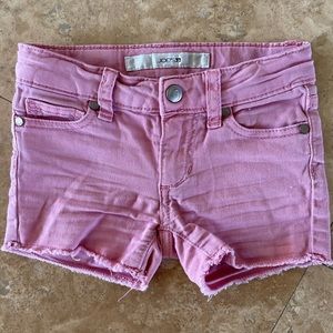 Joe’s jeans pink girls shorts